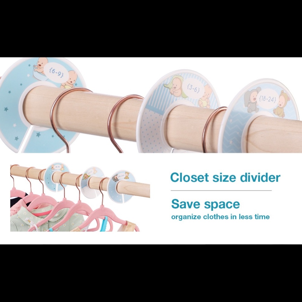 Baby Closet Nursery Dividers and Organizers